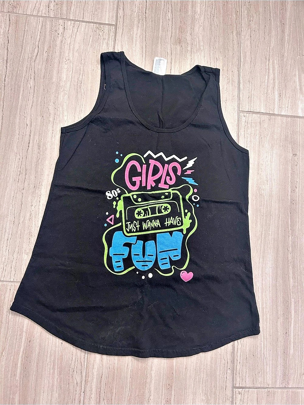 Port & Company Fan Favorite Tank Top Black Medium